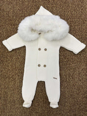 Eskimo neonati con cappuccio in pelliccia Martin Aranda