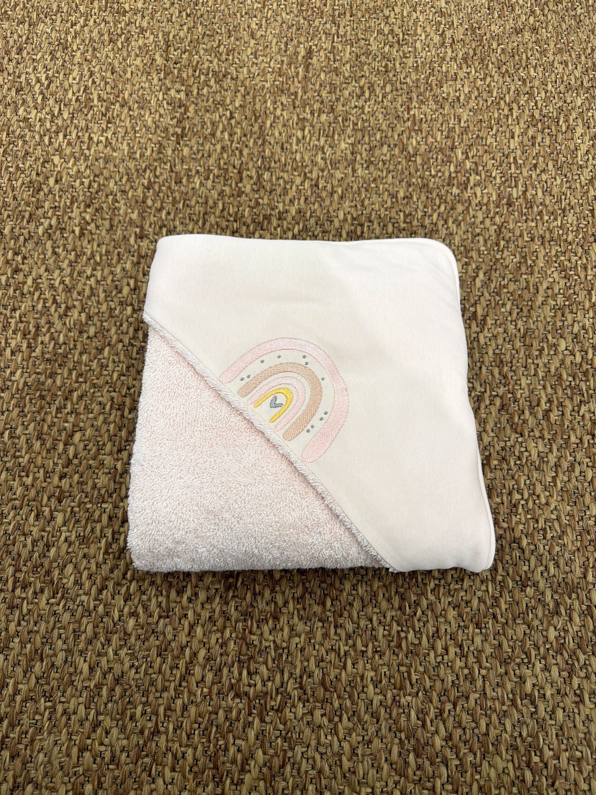 Accappatoio neonati arcobaleno Baby Gi