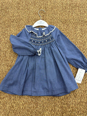 Abito bimba con punto smock Tartaleta