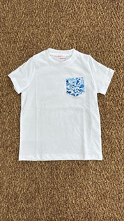 T-shirt bambino taschino fantasia Pesciolino Rosso