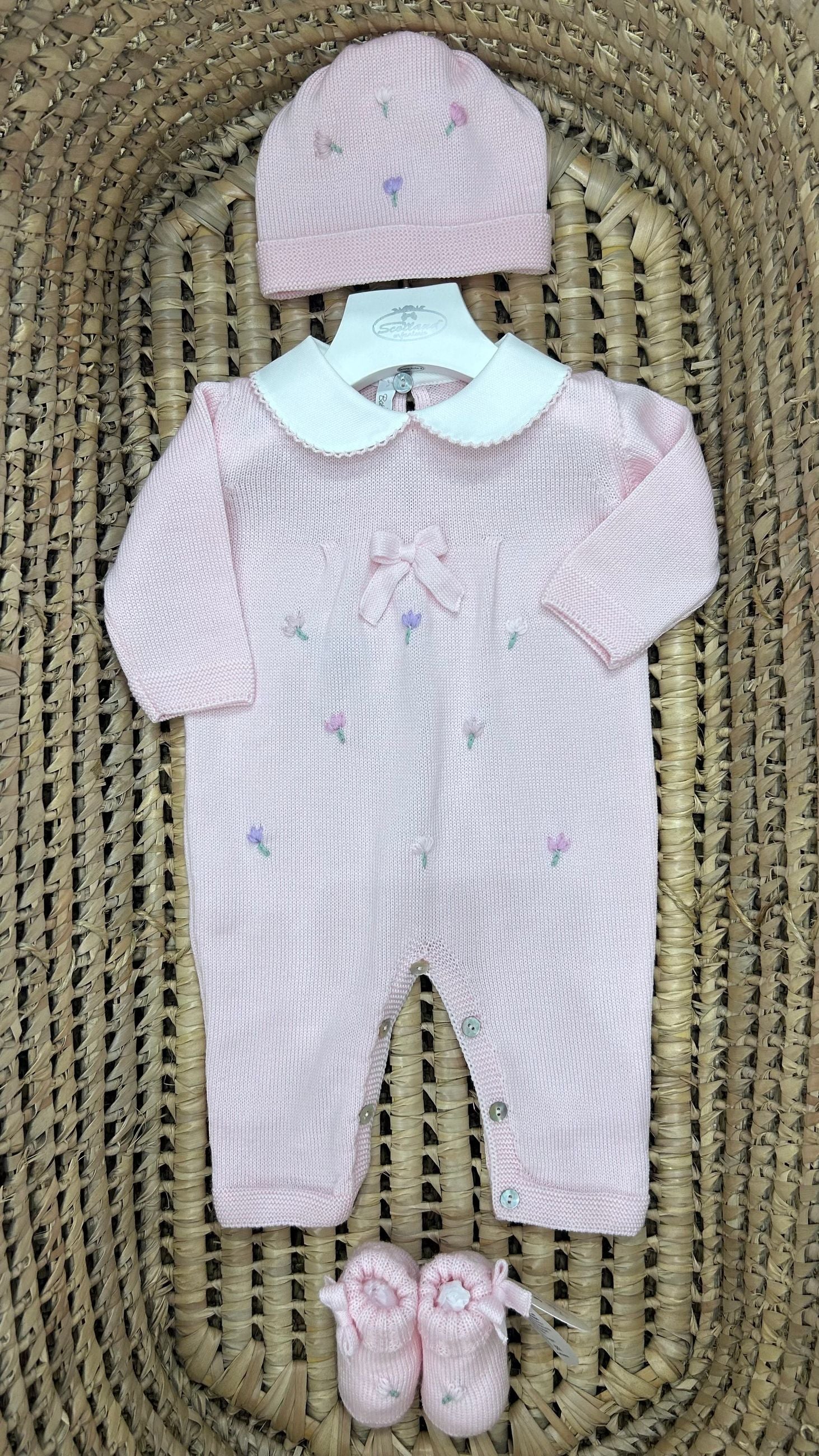 Set nascita neonata roselline Baby Lord