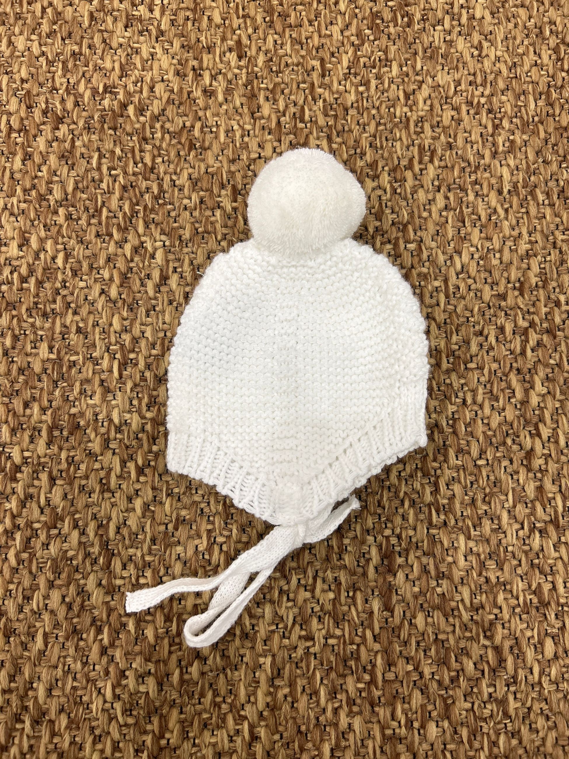 Cappellino neonati pon pon Sardon