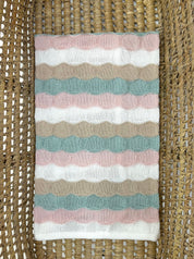 Copertina multicolor in cotone Marlù