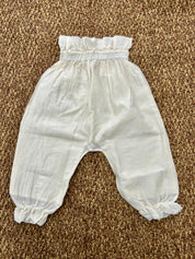 Pantaloni bimba in lino Fiorile