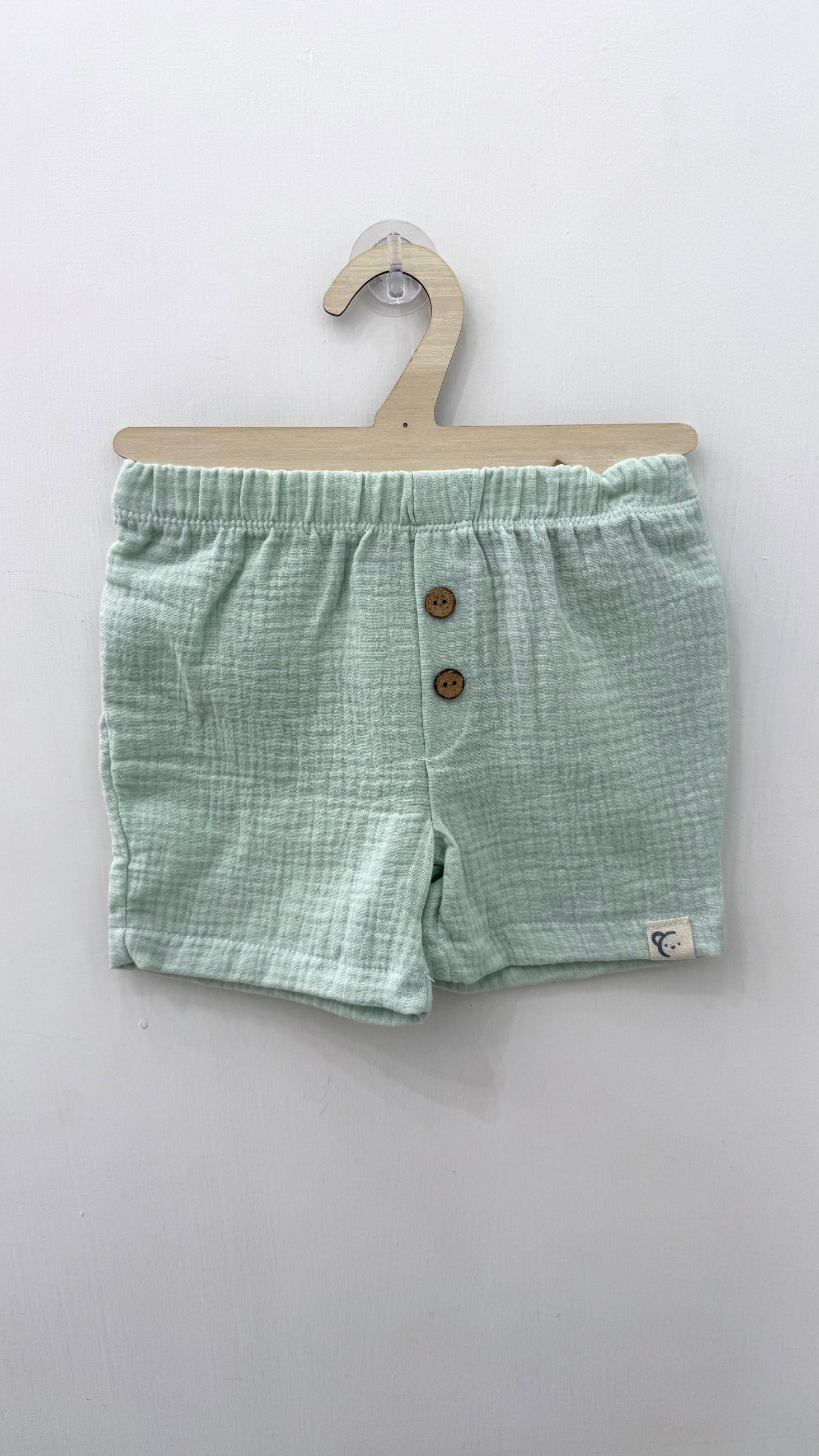 Short bambino in lino Calamaro