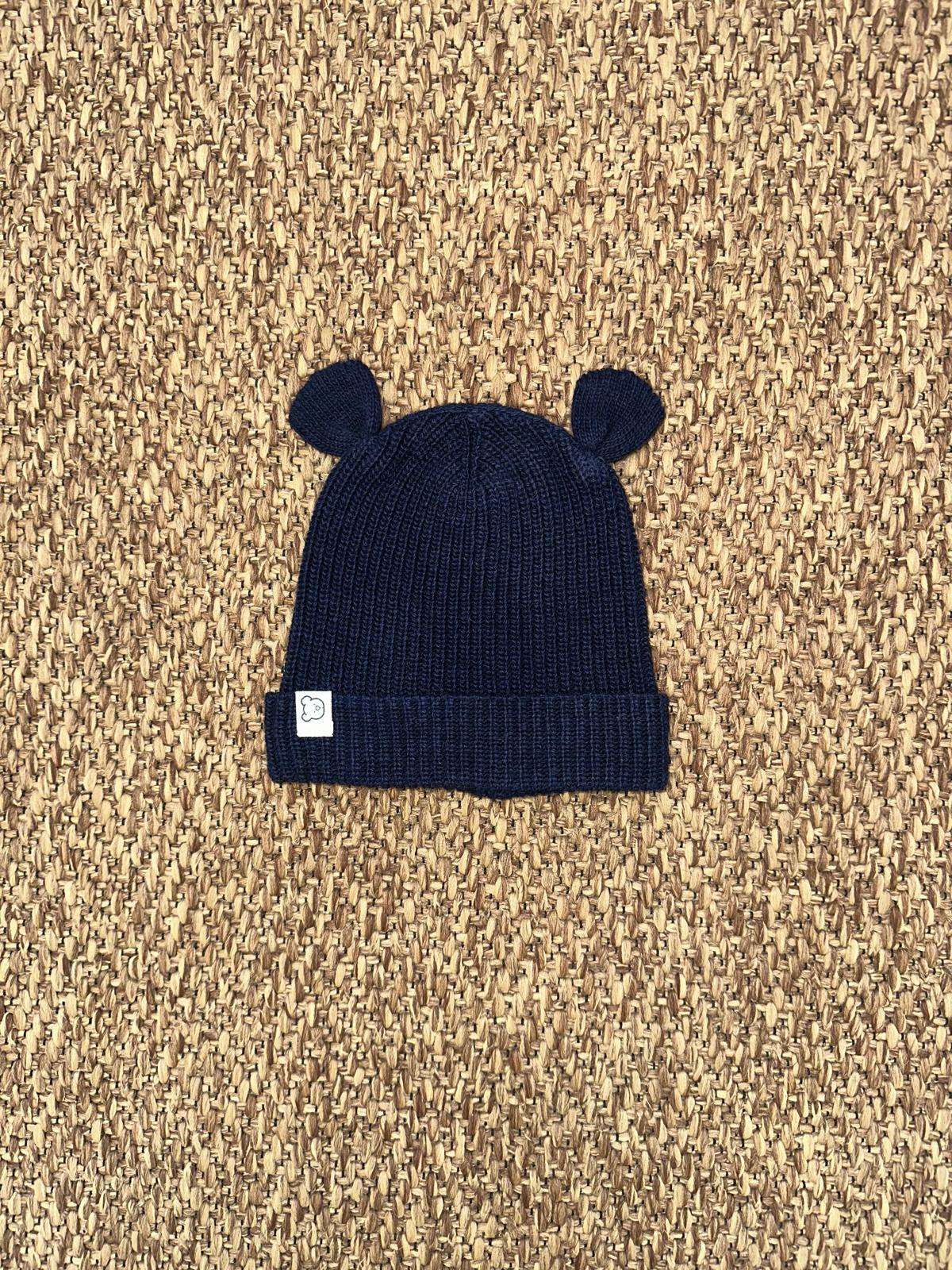 Cappellino bambini di lana con orecchie Cocodè
