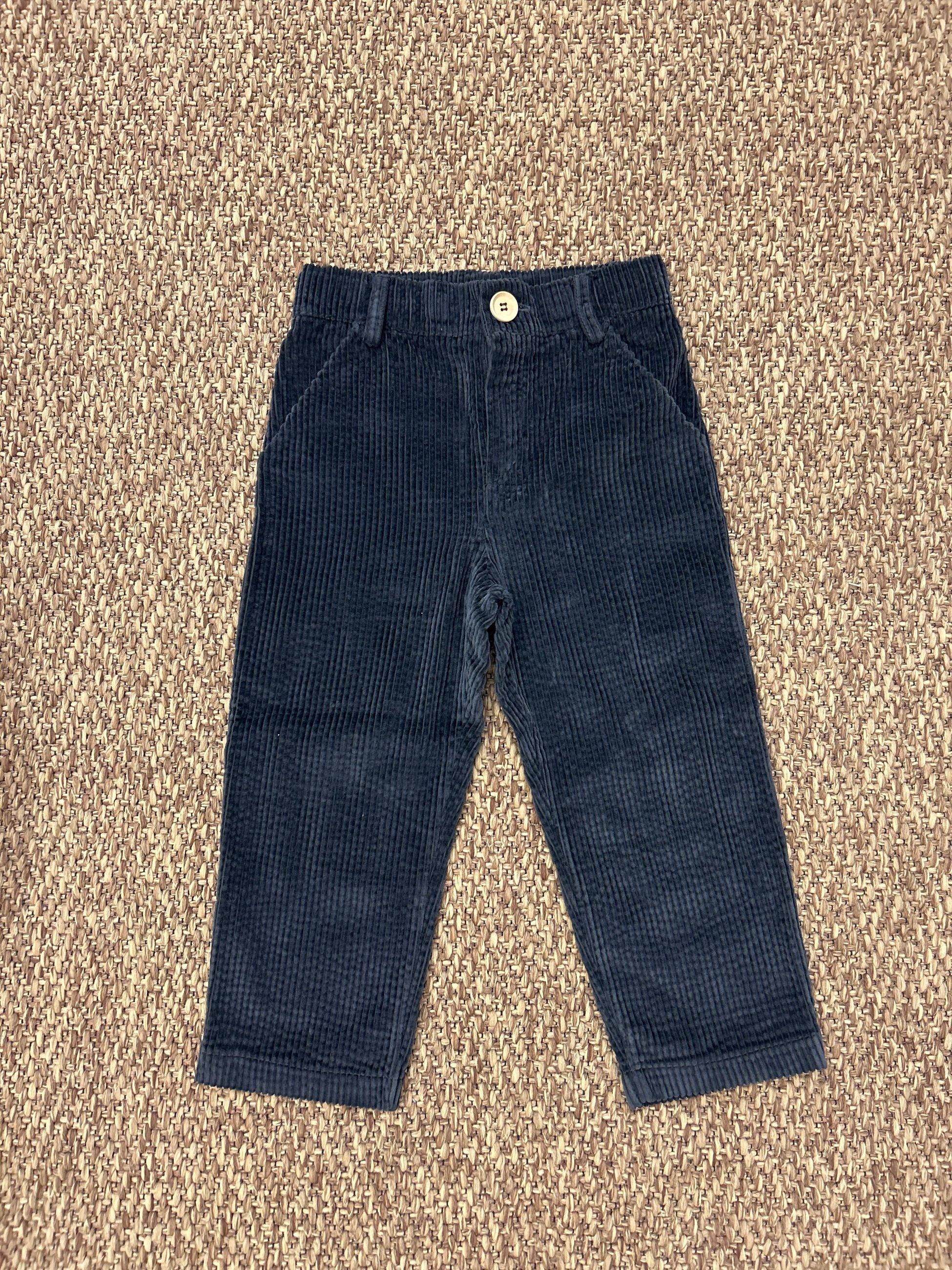 Pantalone bimbo a costine Fiorile