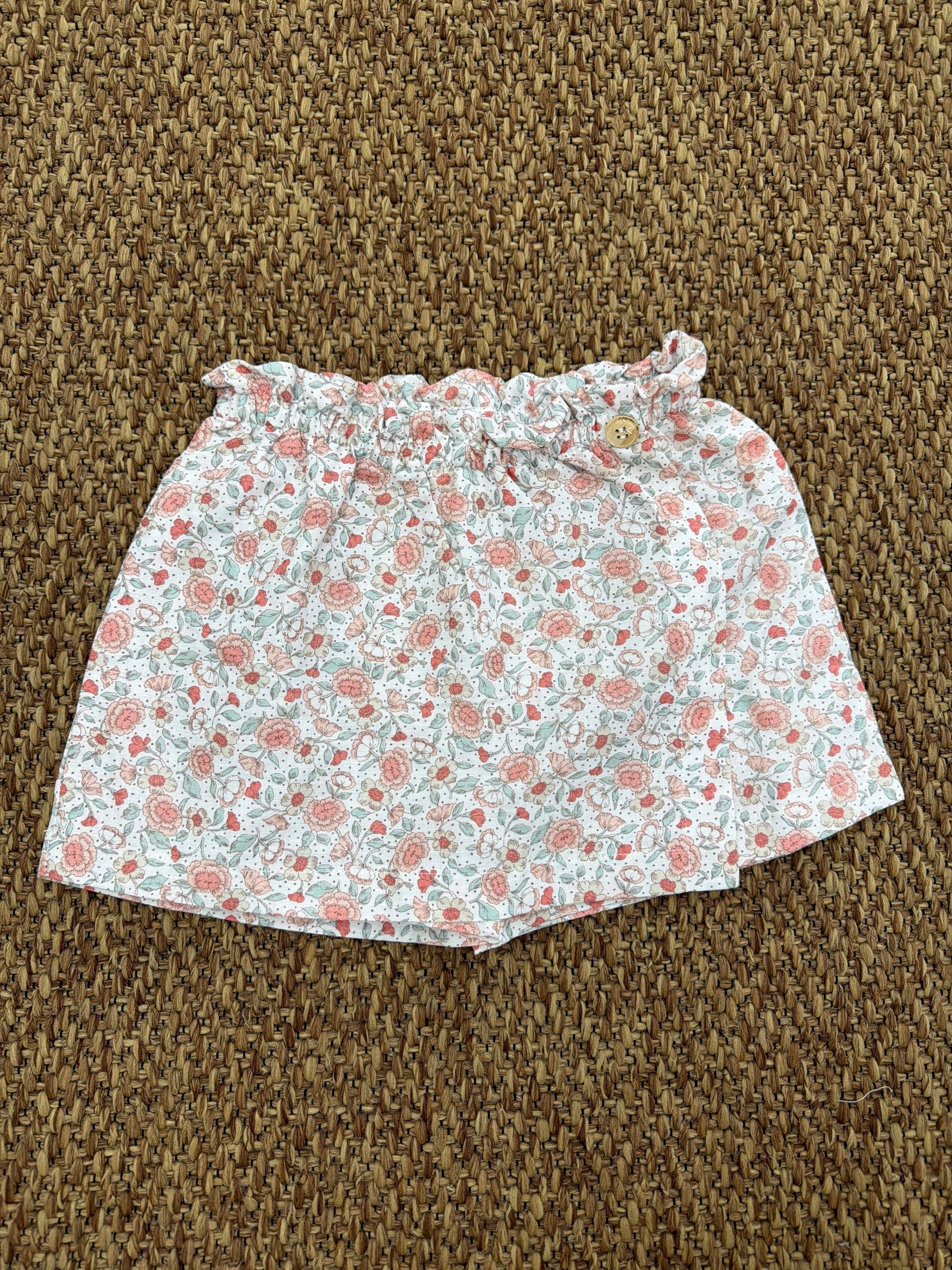 Gonna bambina a fiori Baby Vip