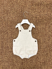 Salopette bambina con bottoni Cocote
