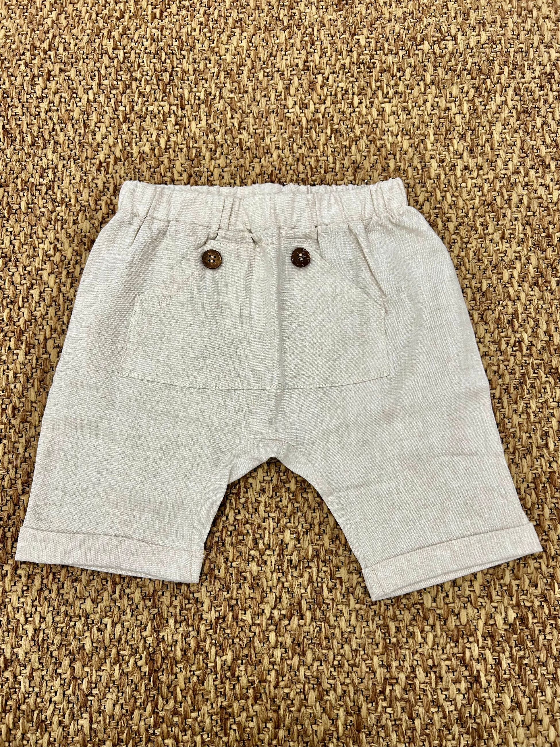 Pantalone bambino bottoncini Baby Vip