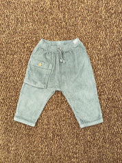 Pantalone bambino in velluto a costine con tascone Snug