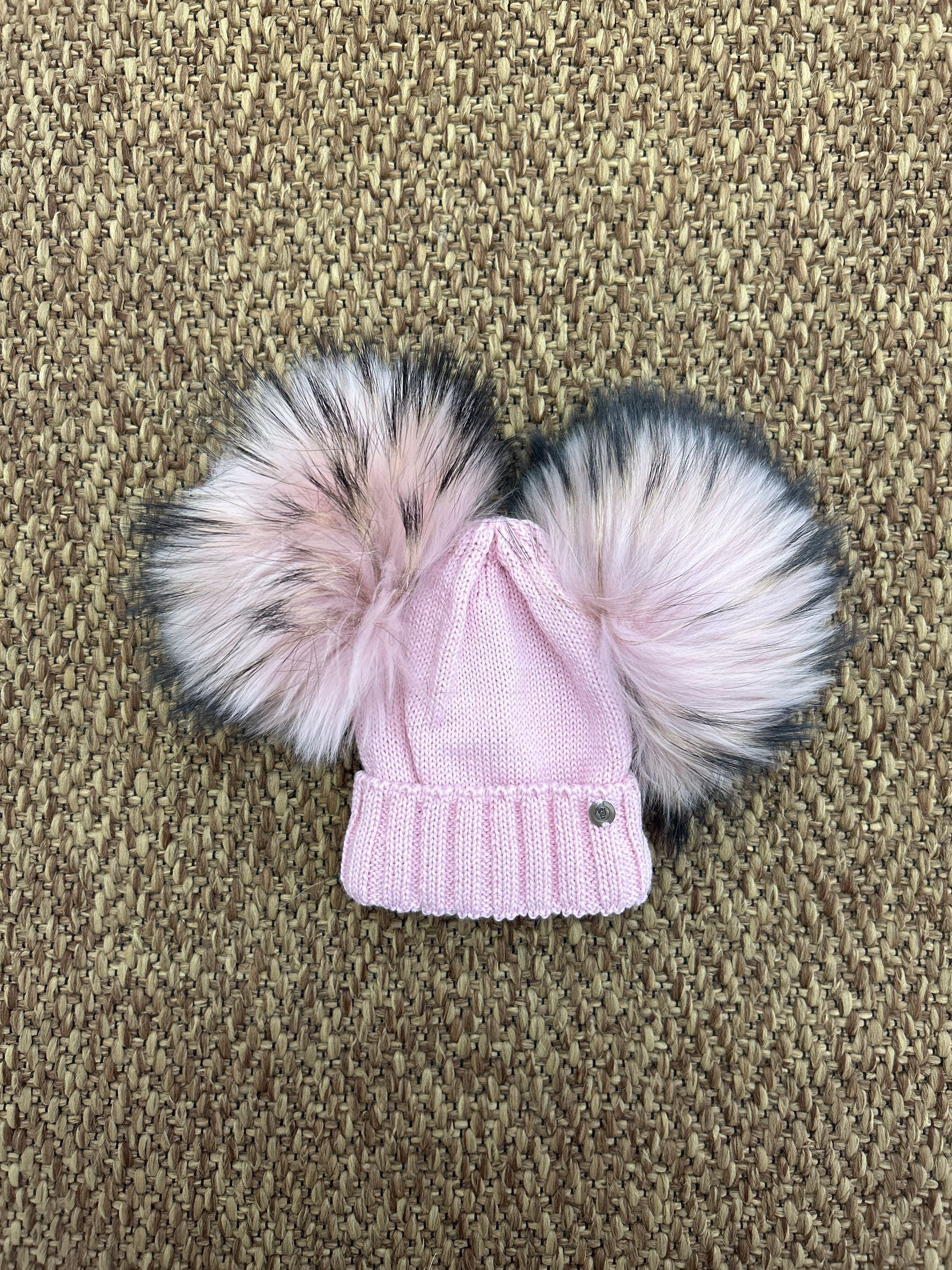 Cappellino bimbi lana pon pon Gio Higuamy