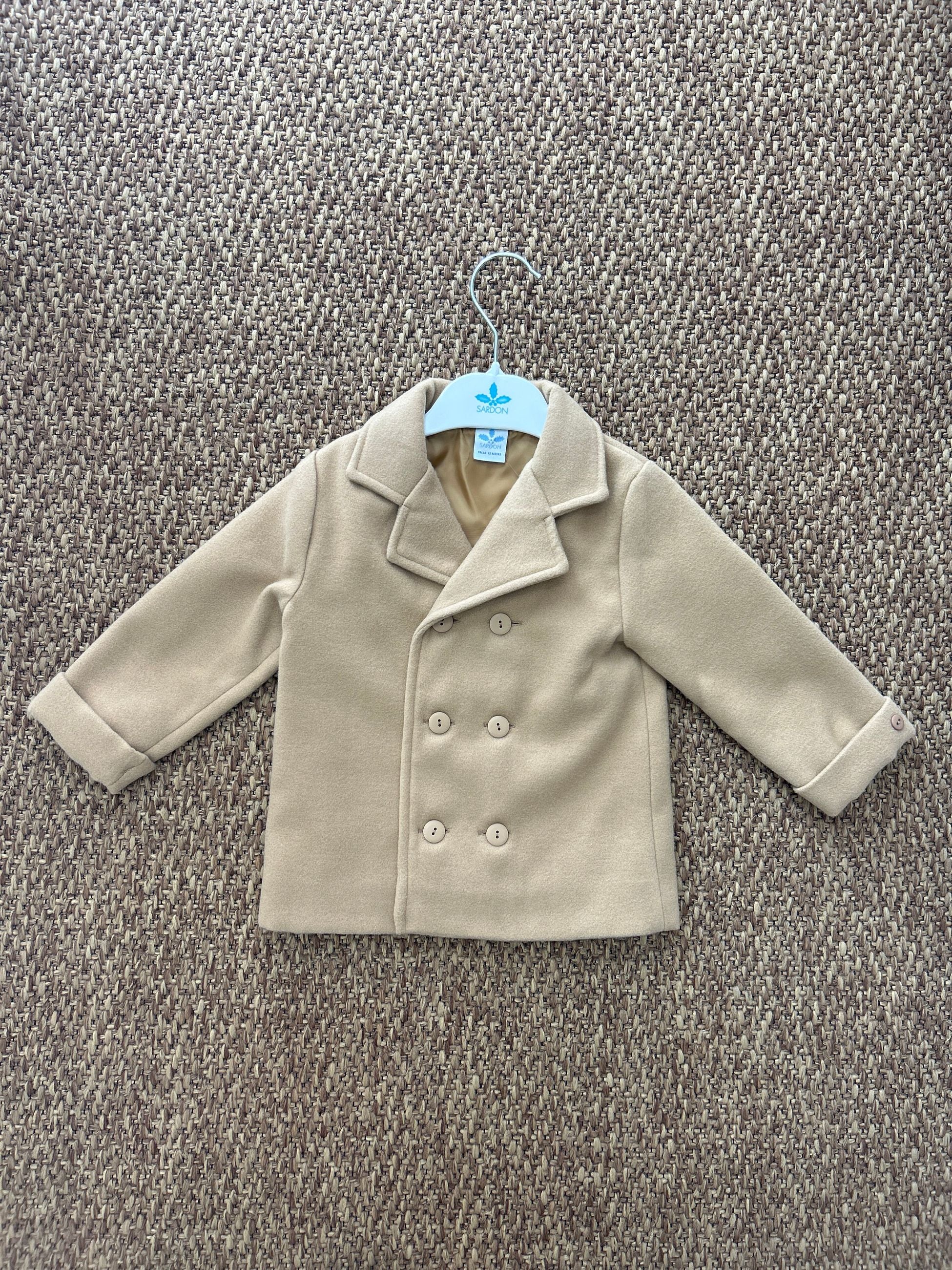 Cappotto bimbi doppio petto Sardon
