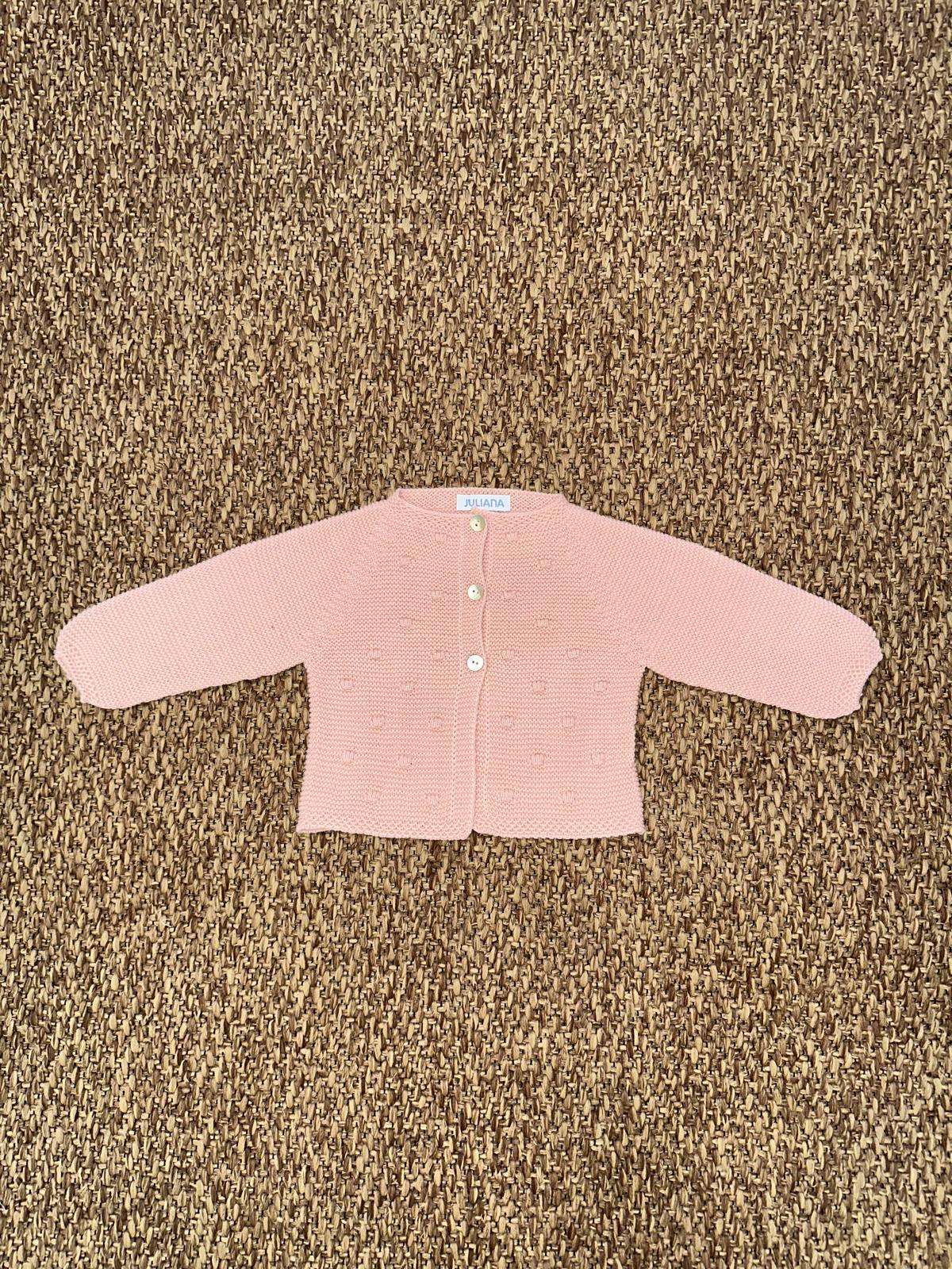 Giacchino bambina con collo rotondo Juliana