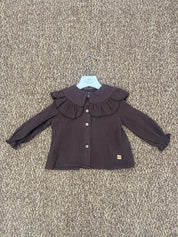Camicia bambina collo volant Jose Varon