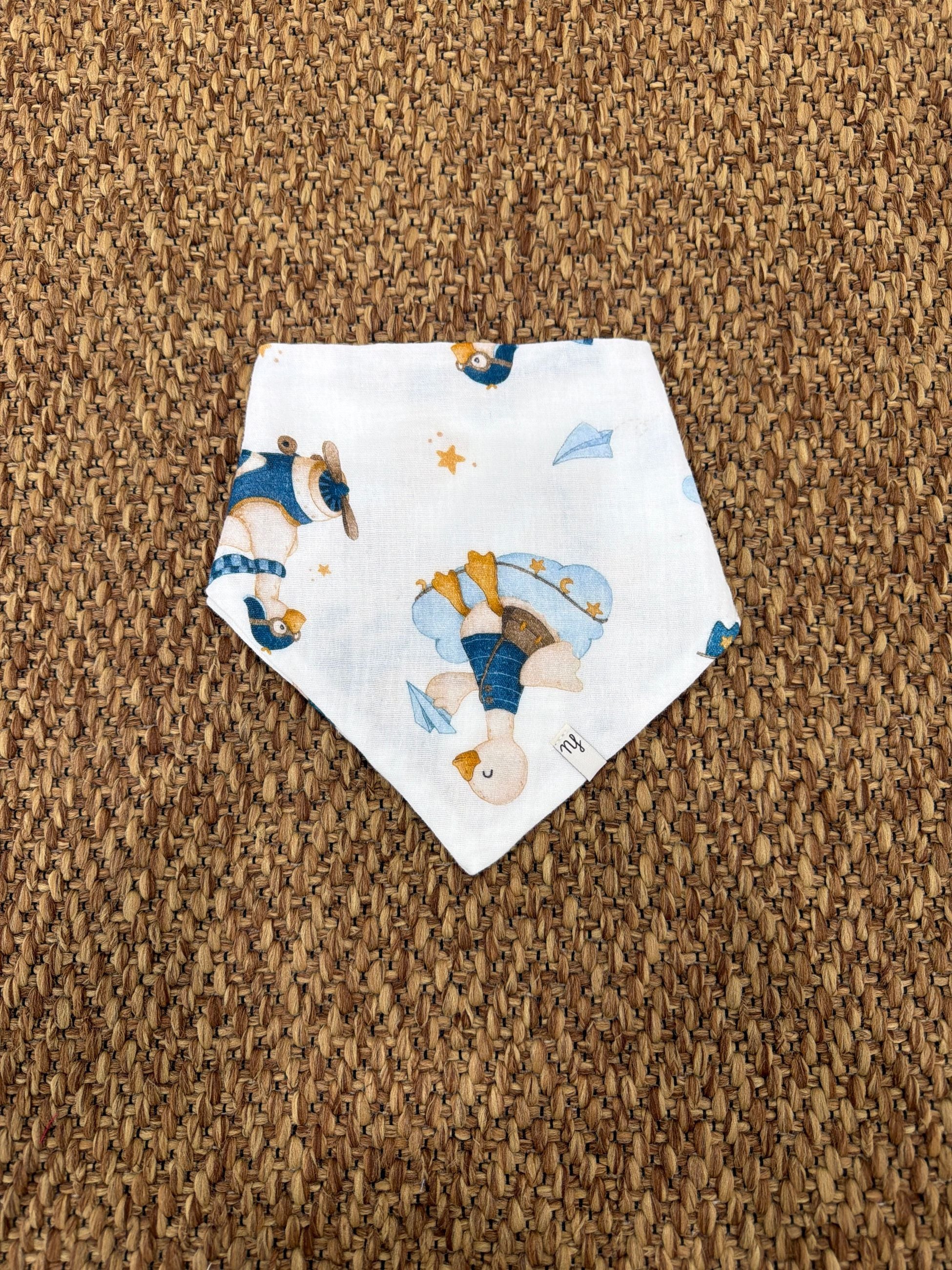 Bavetta bandana con papera Nannafrufru