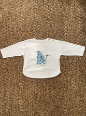 Maglia bambino con stampa gatto Play Up