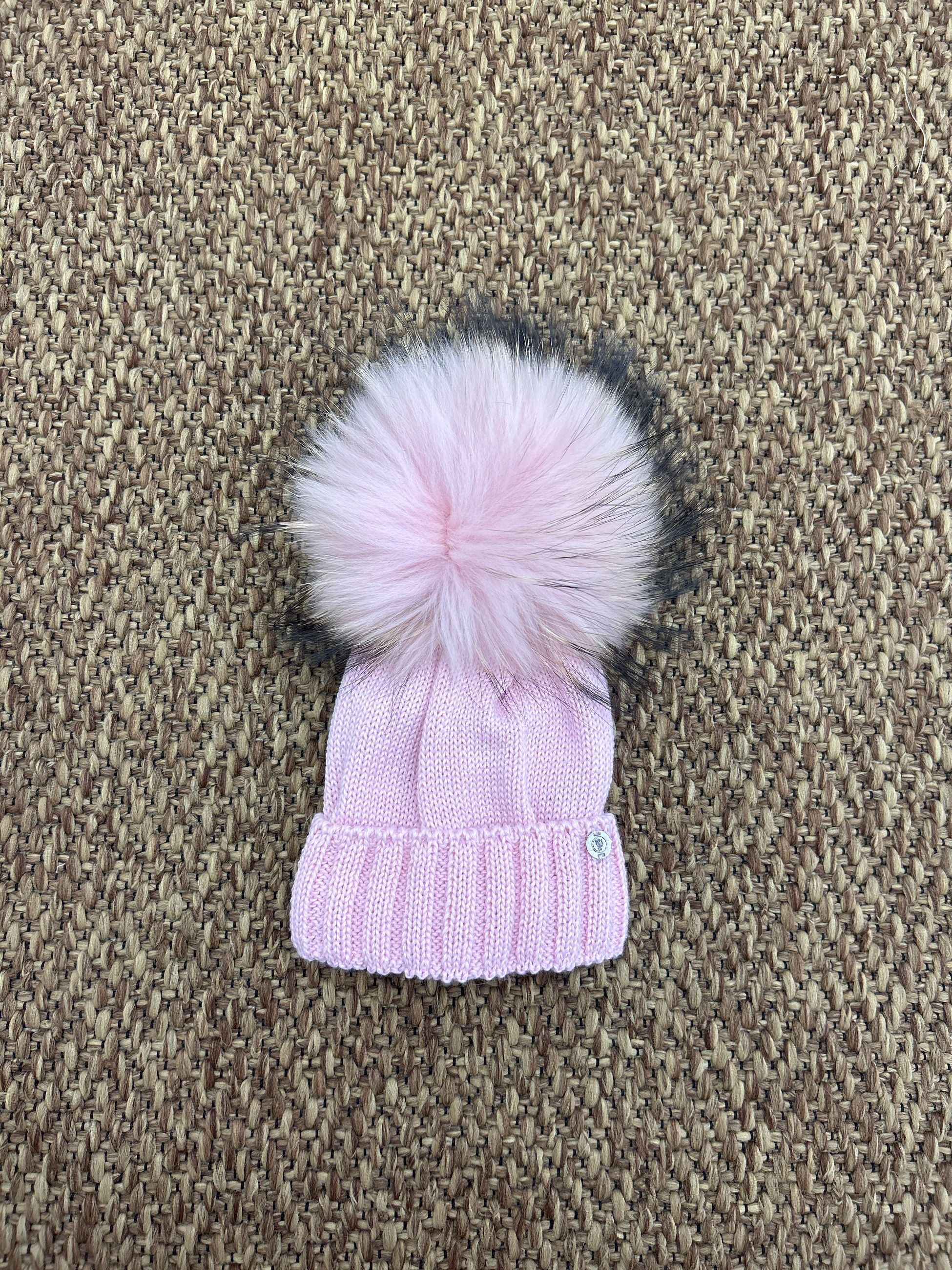 Cappellino bimbi lana pon pon Gio Higuamy
