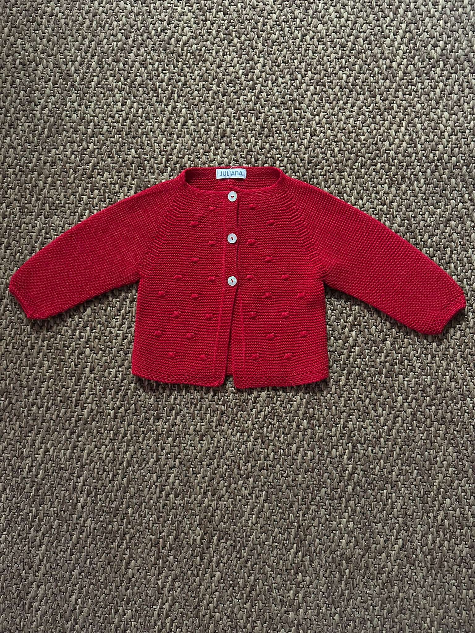 Giacchino bambina con collo rotondo Juliana