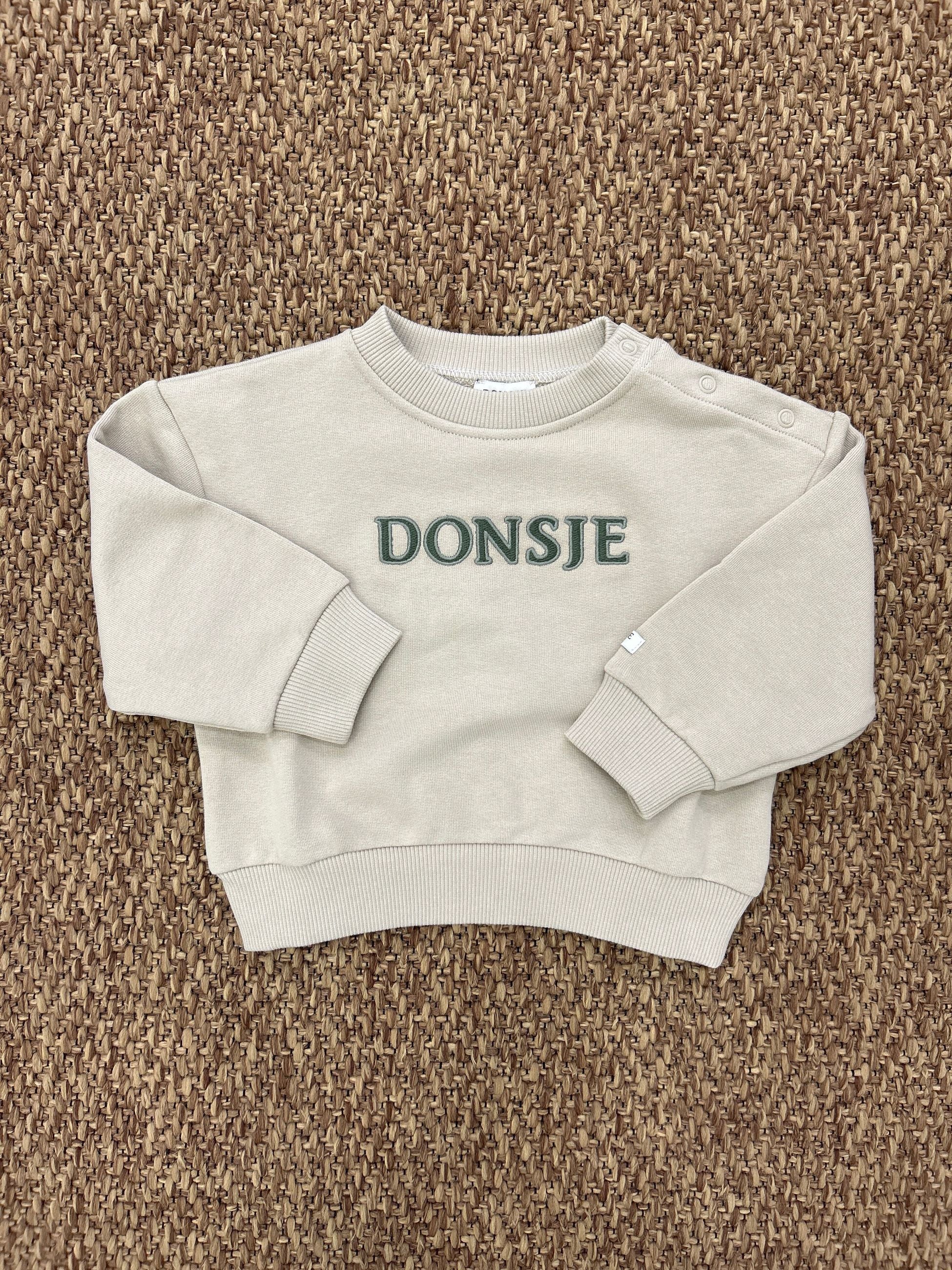 Felpa bambino ricamo Donsje