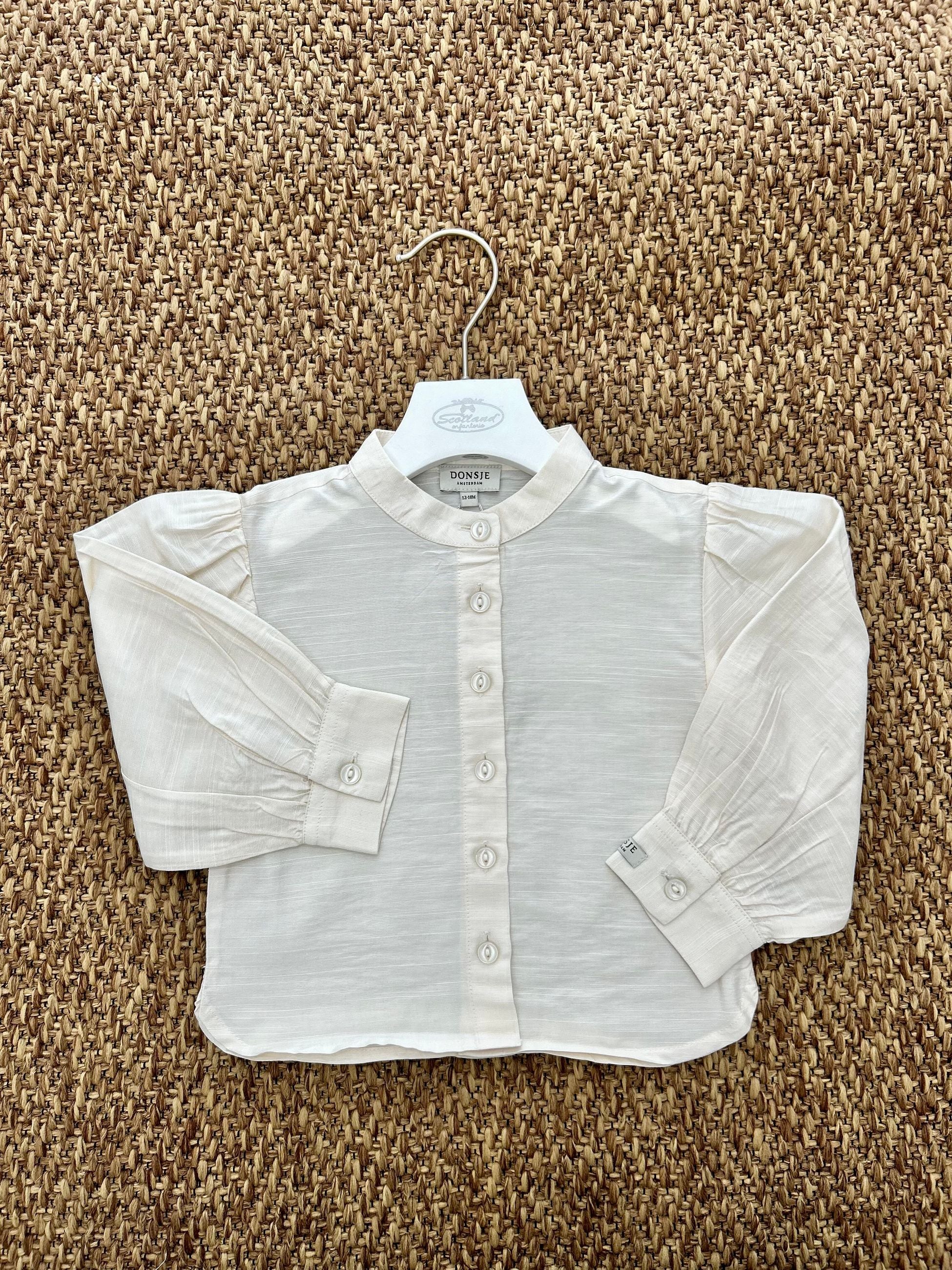 Camicia bimba manica sbuffo Donsje