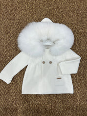 Cappottino bimba con pellicciotto Martin Aranda