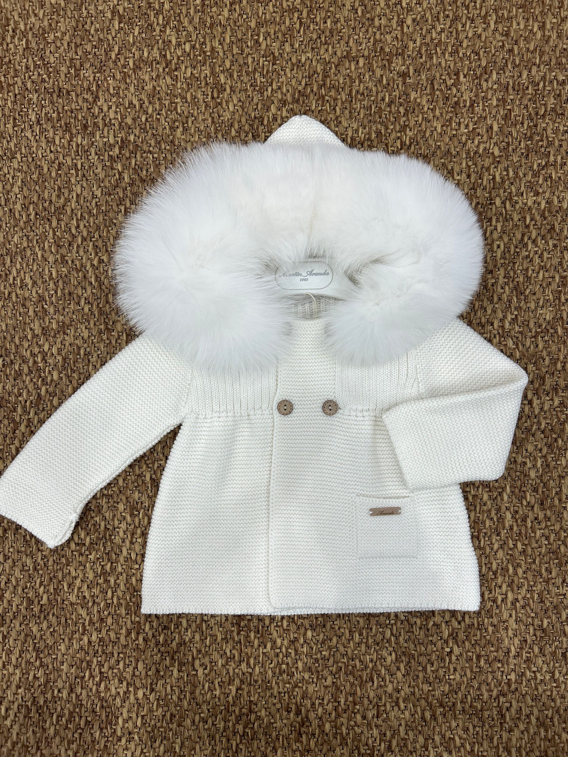 Cappottino bimba con pellicciotto Martin Aranda