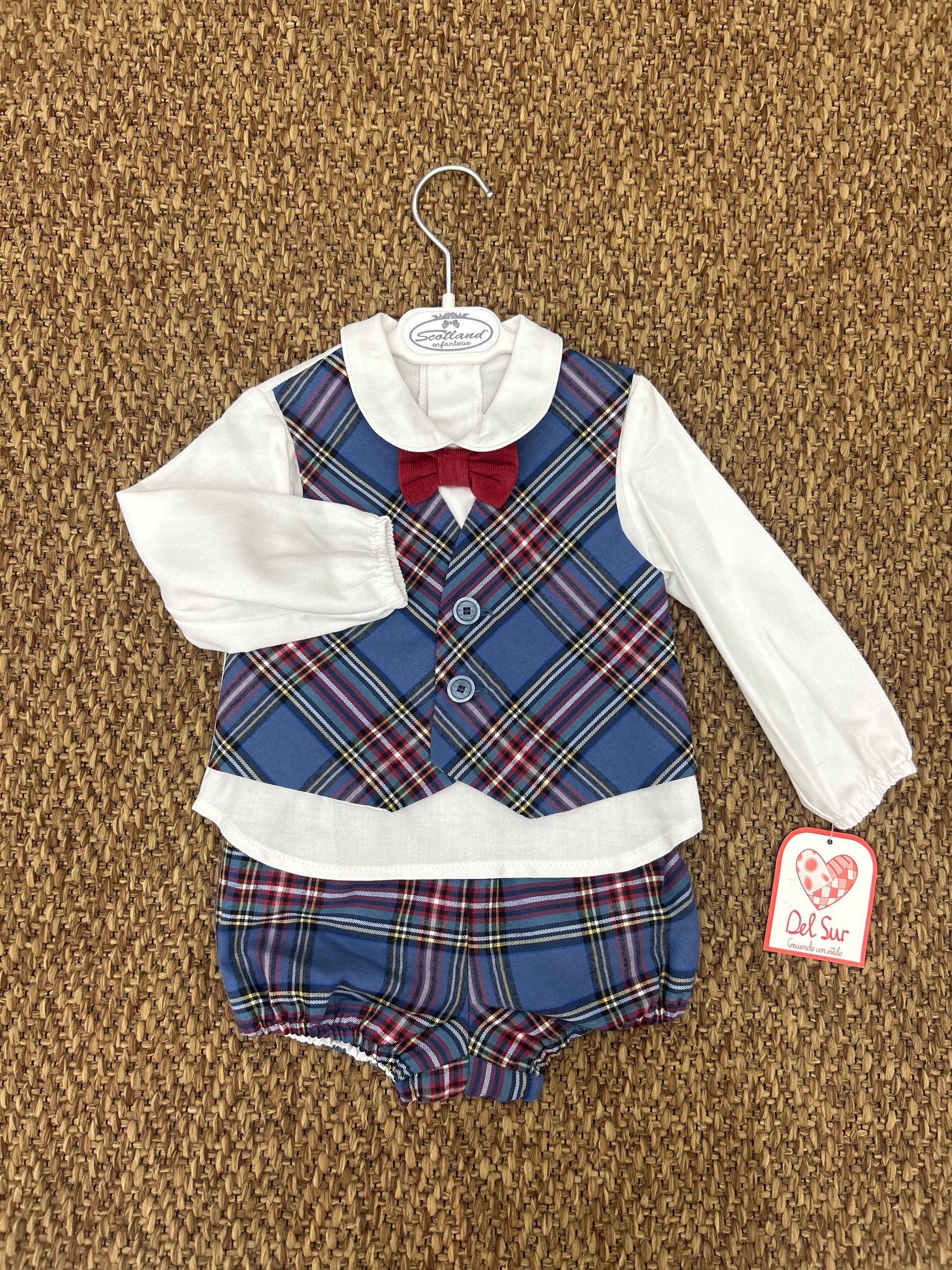 Completo bambino 2pz scozzese Del Sur