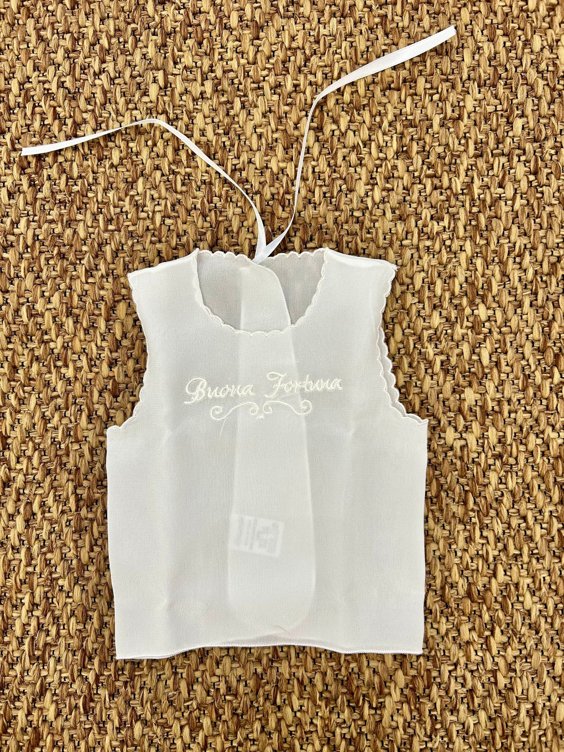 Camicia fortuna ricamo "Buona Fortuna" Cocodè