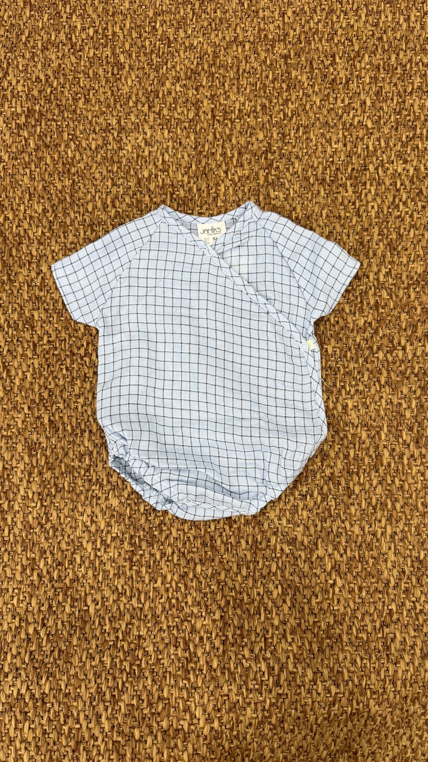 Pagliaccetto neonati a quadretti Jamiks Kids Fashion
