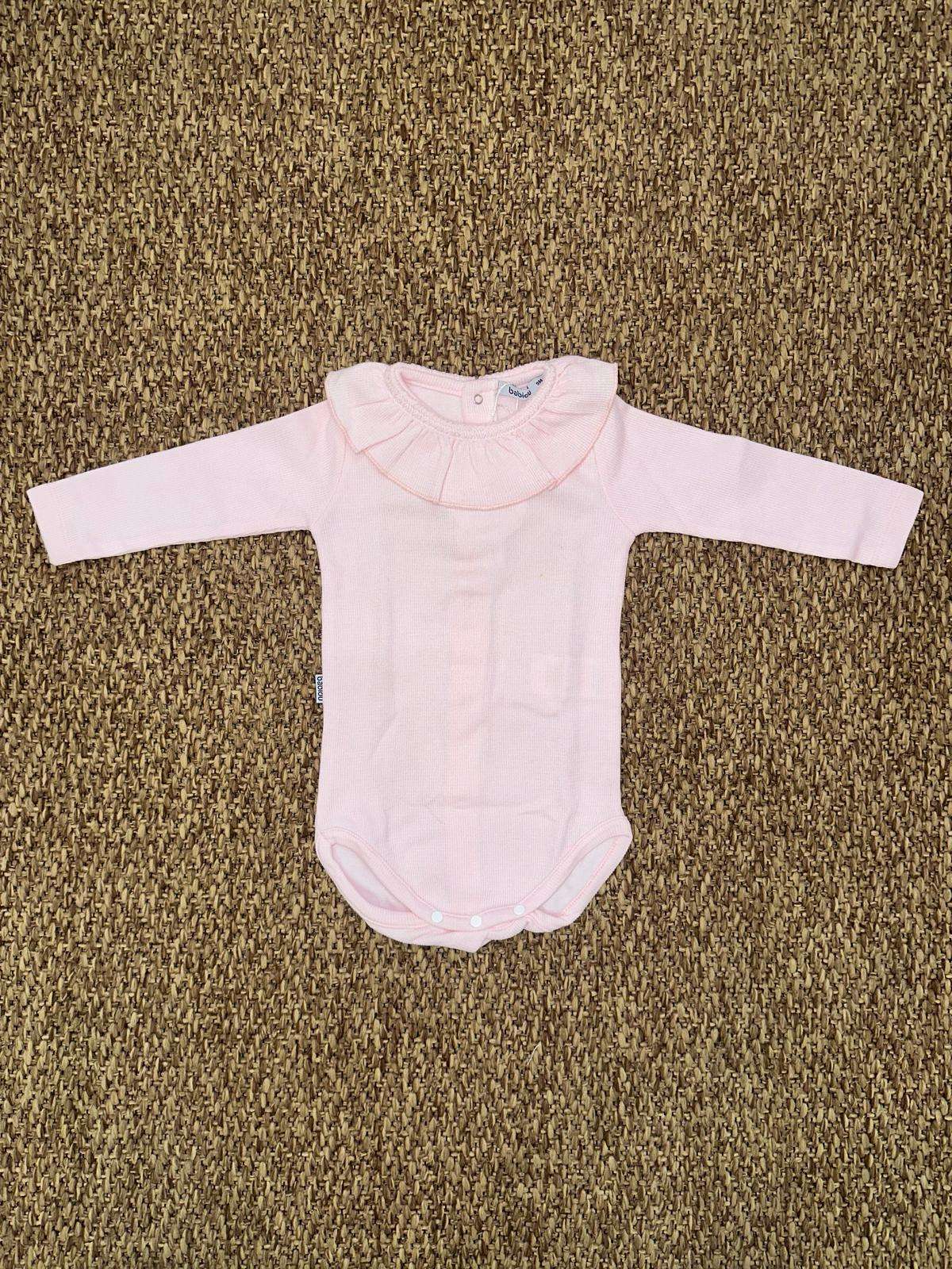 Body neonati con collo volant Babidu