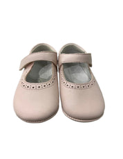 Scarpetta bimba ballerina in pelle con chiusura a strappo Panyno