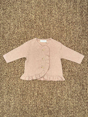 Giacchino bambina con volant Fiorile