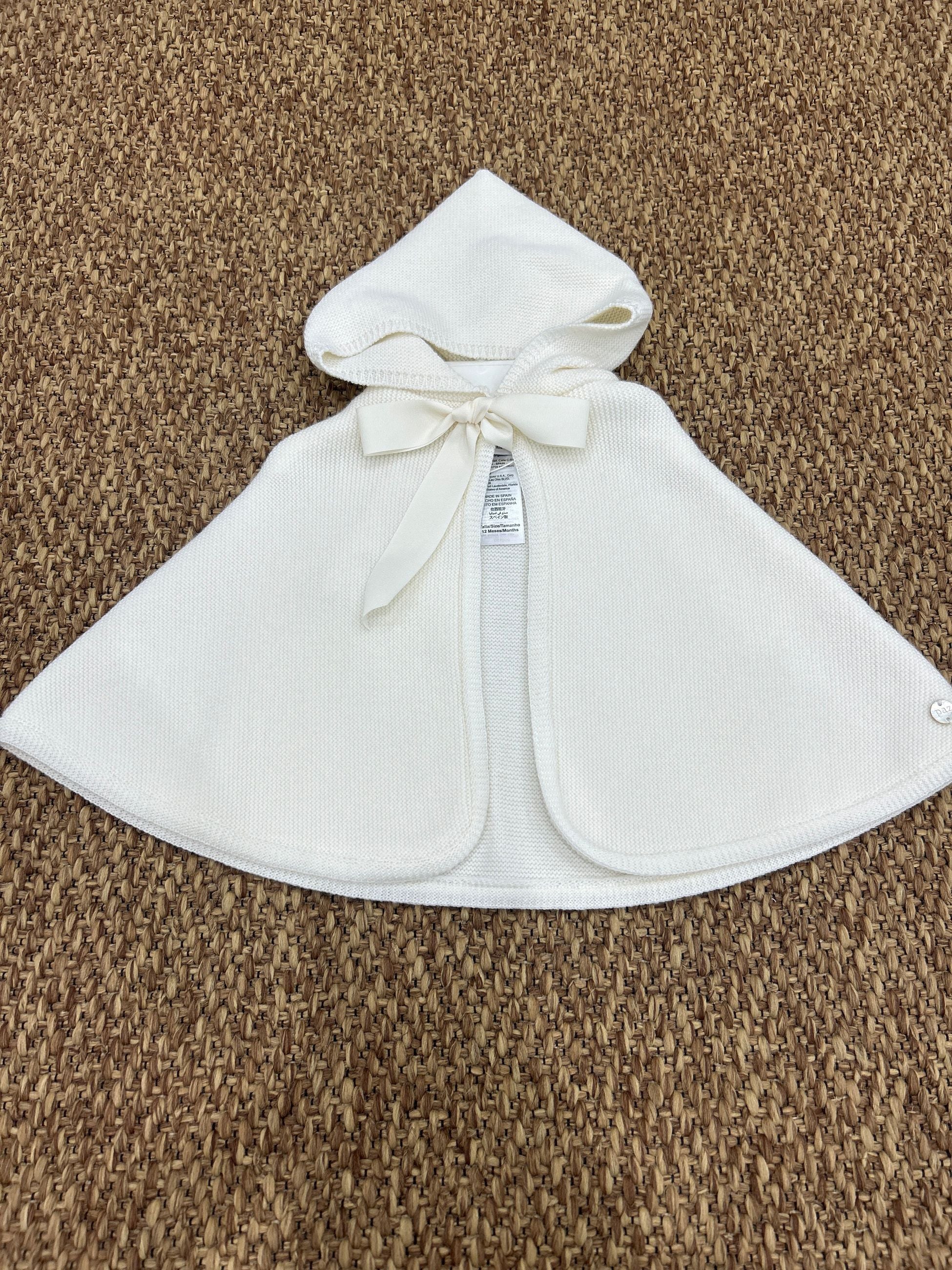 Mantella bimba con cappuccio Paz Rodriguez