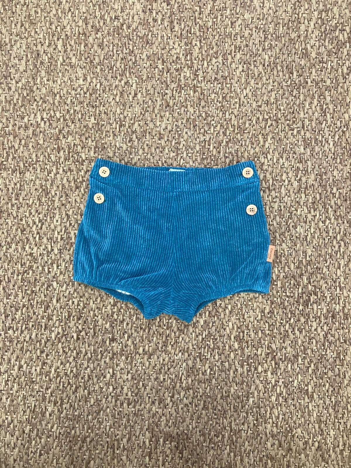 Culotte bambino in velluto con bottoncini Cocote