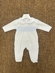 Tutina neonati punto smock Sardon