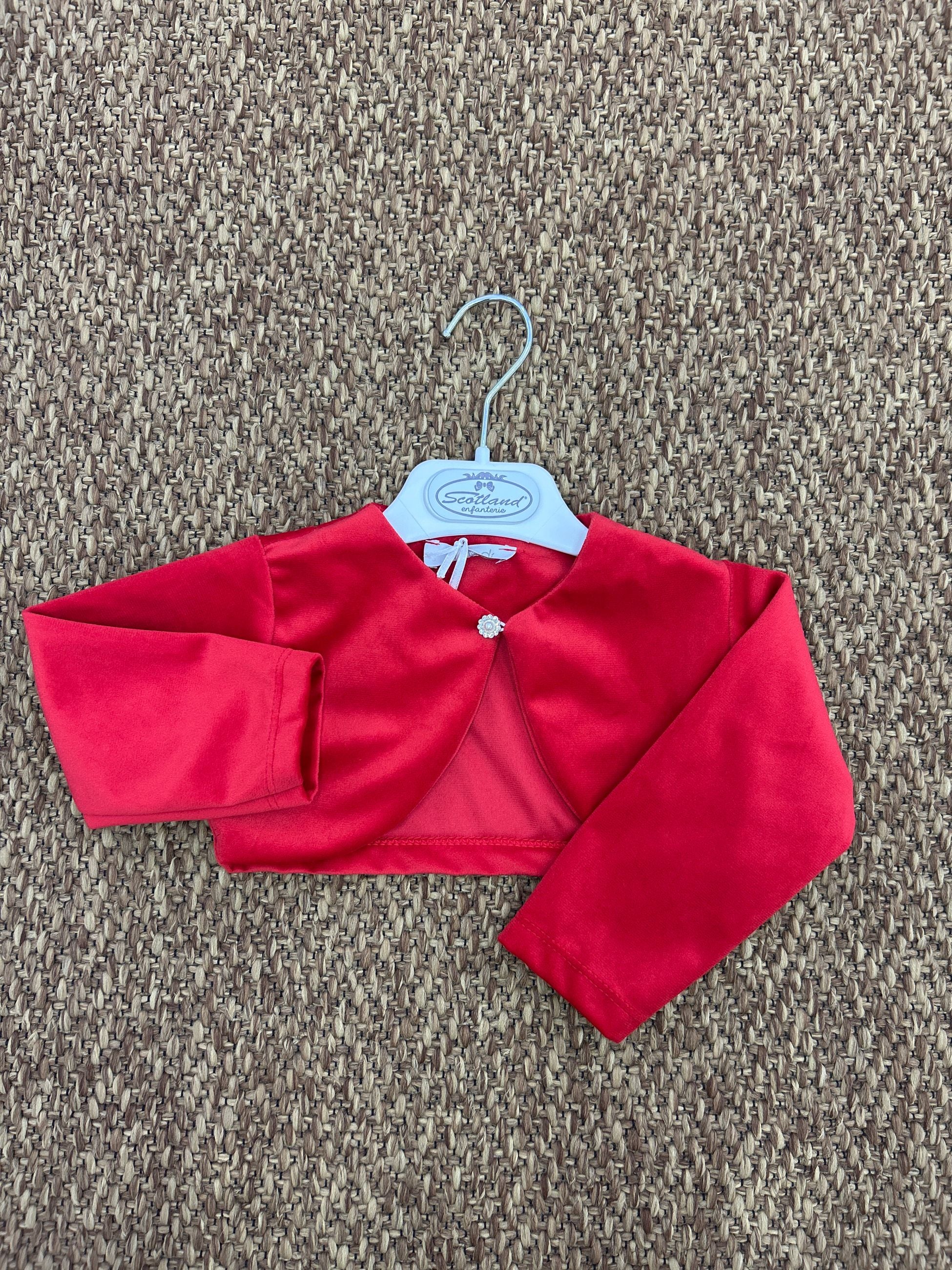Giacchino bimba in velluto Enfant Made in Italy