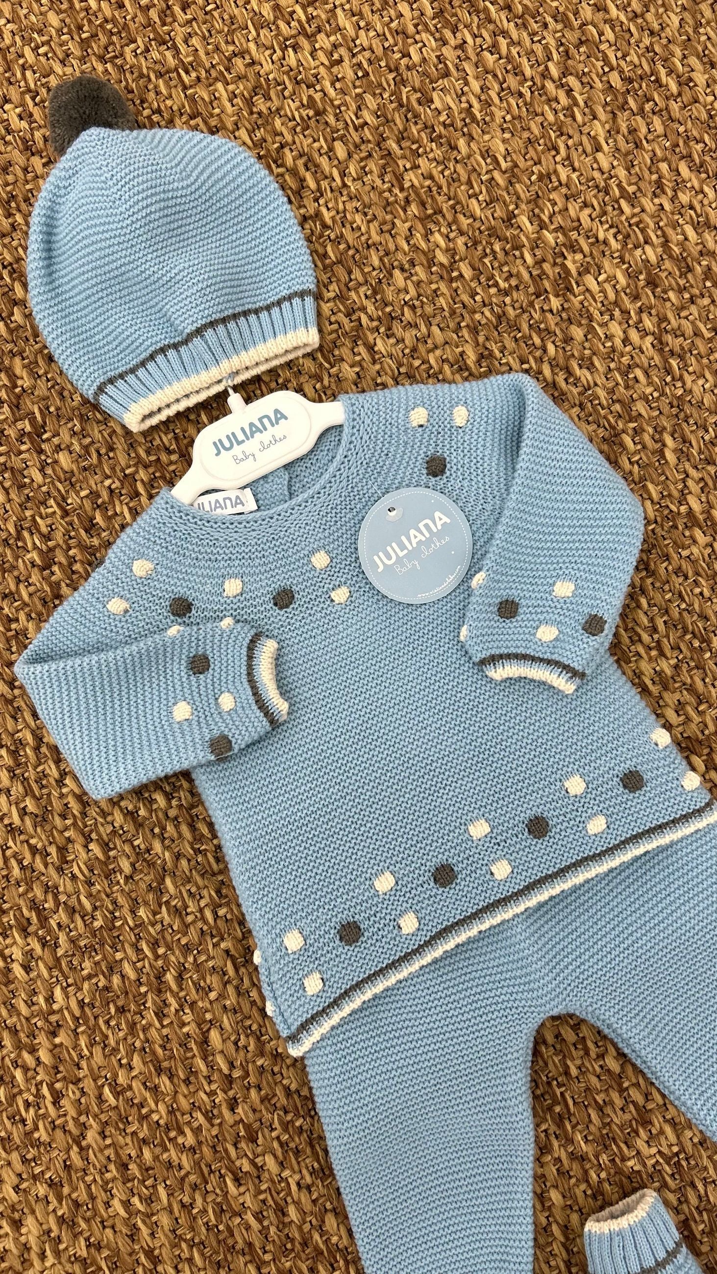 Completo neonati 4pz Juliana