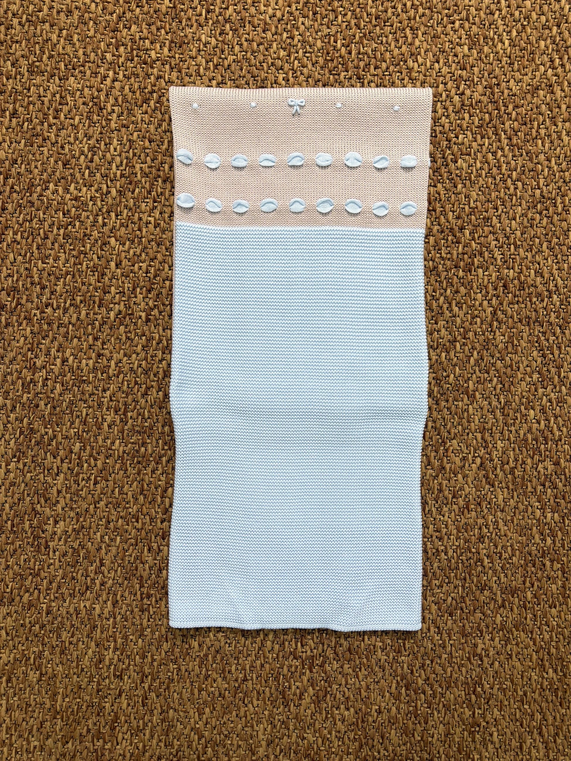 Scialle neonati fiocchetto Baby Lord