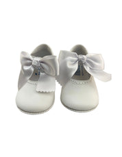 Ballerina neonata da culla in vernice con fiocco Indice