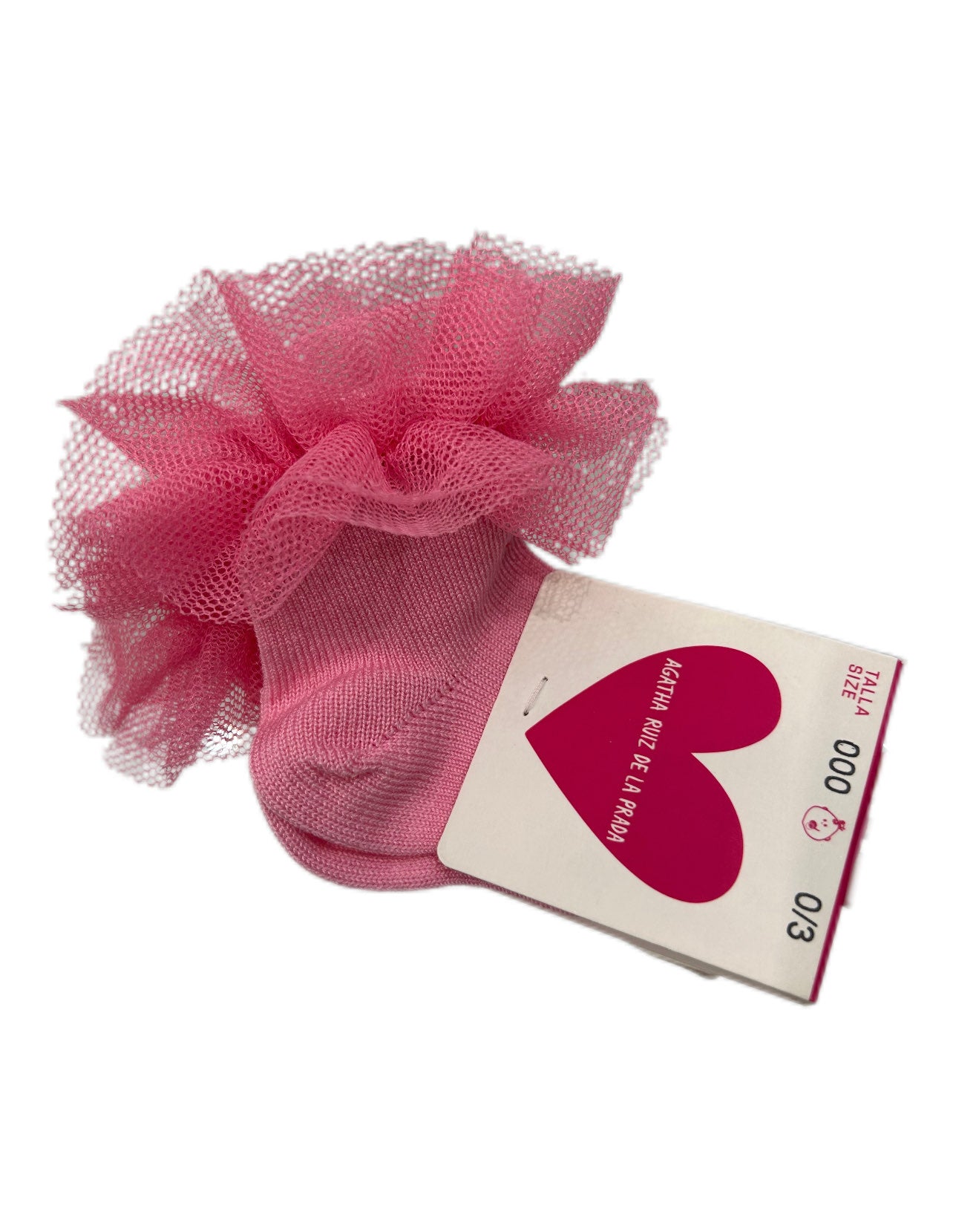 Calzini bimba corto con tulle Condor