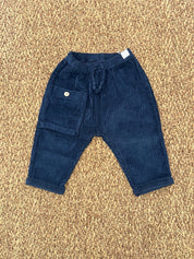Pantalone bambino in velluto a costine con tascone Snug
