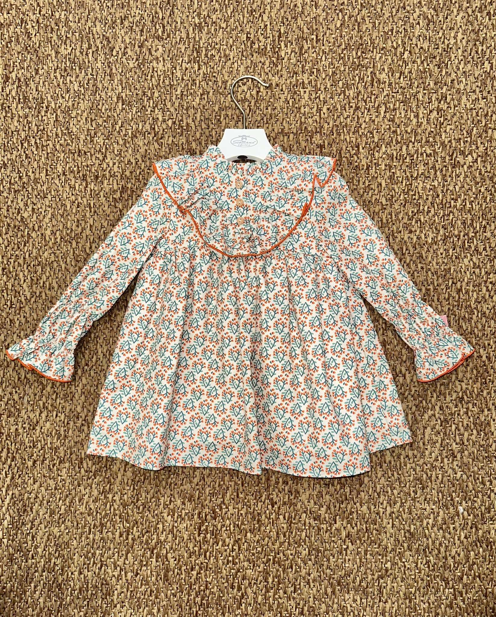 Abito bambina a fiori Yoedu