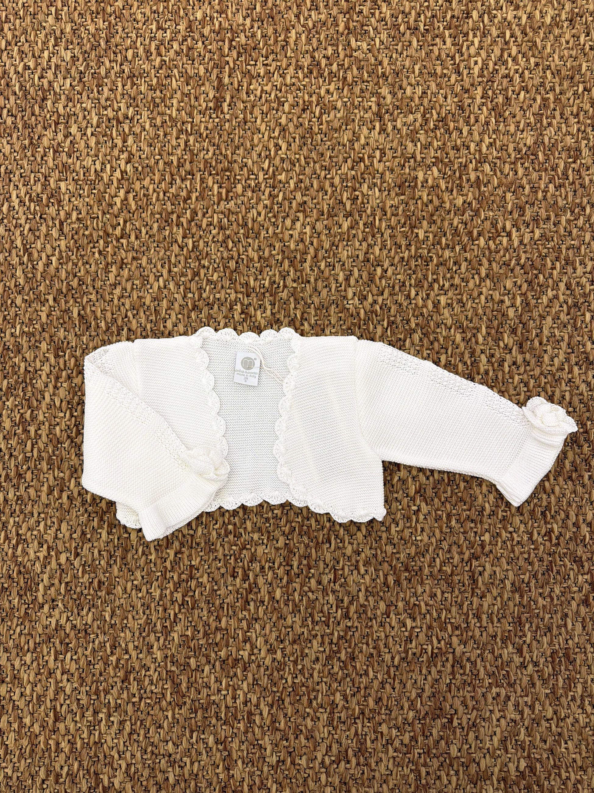 Giacchino bimba con rosa Marlù