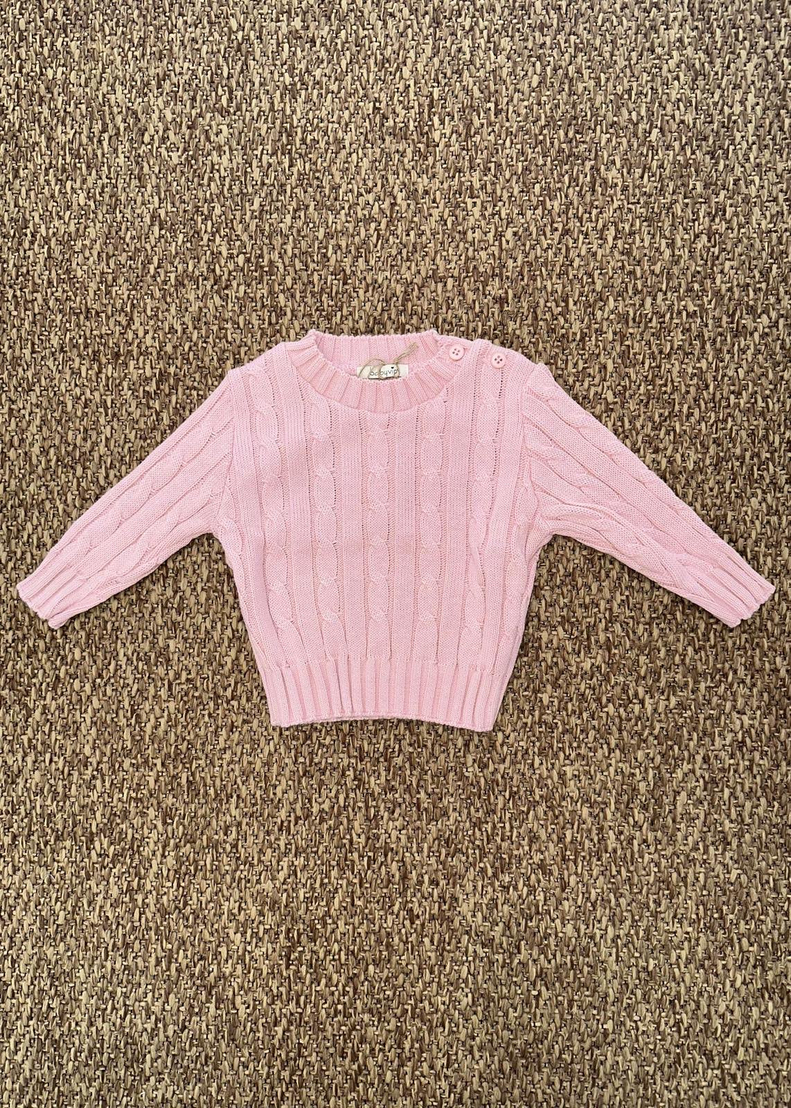 Maglioncino bambini trama trecce Baby Vip