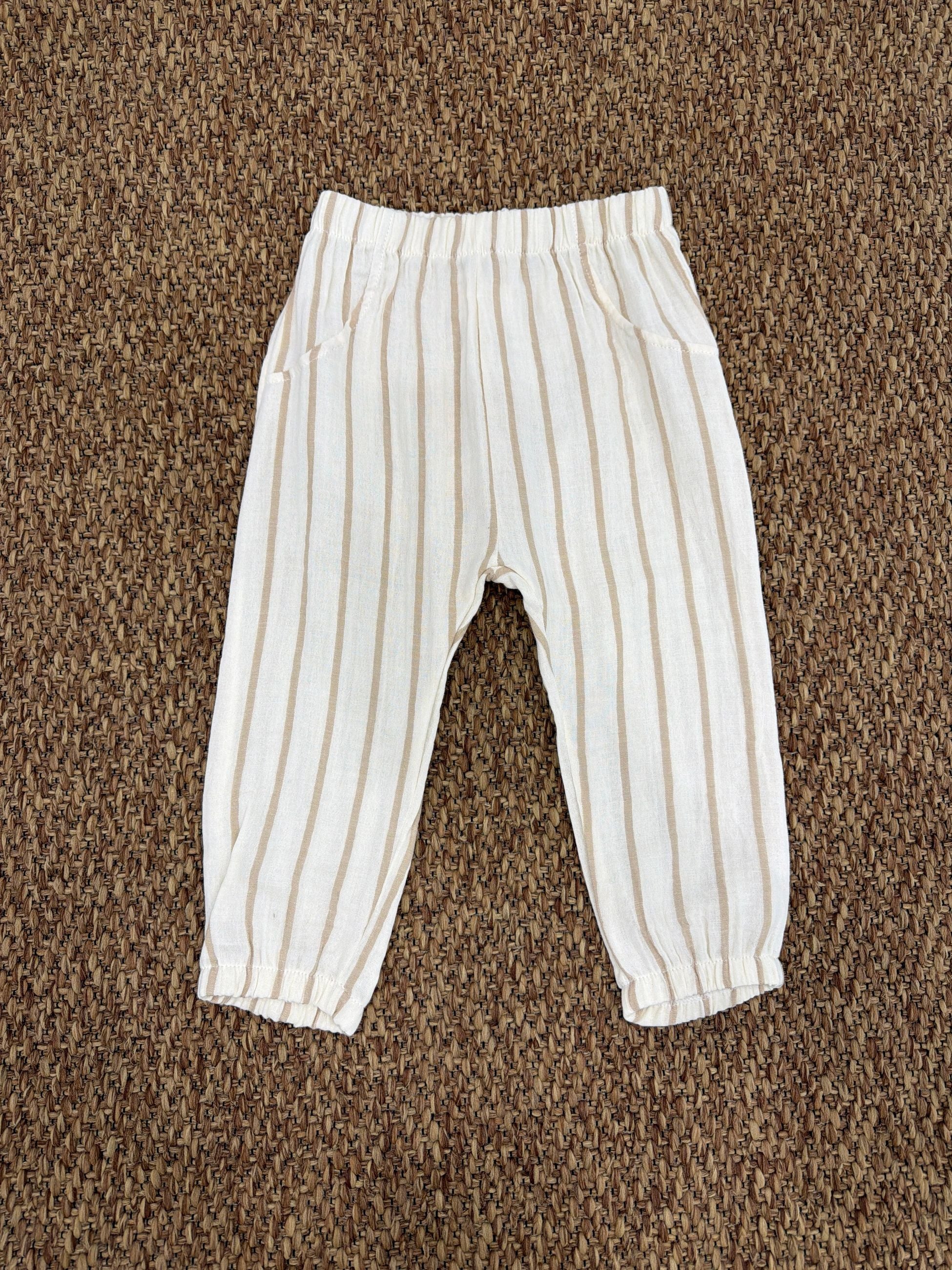 Pantalone bambino a righe Barcellino