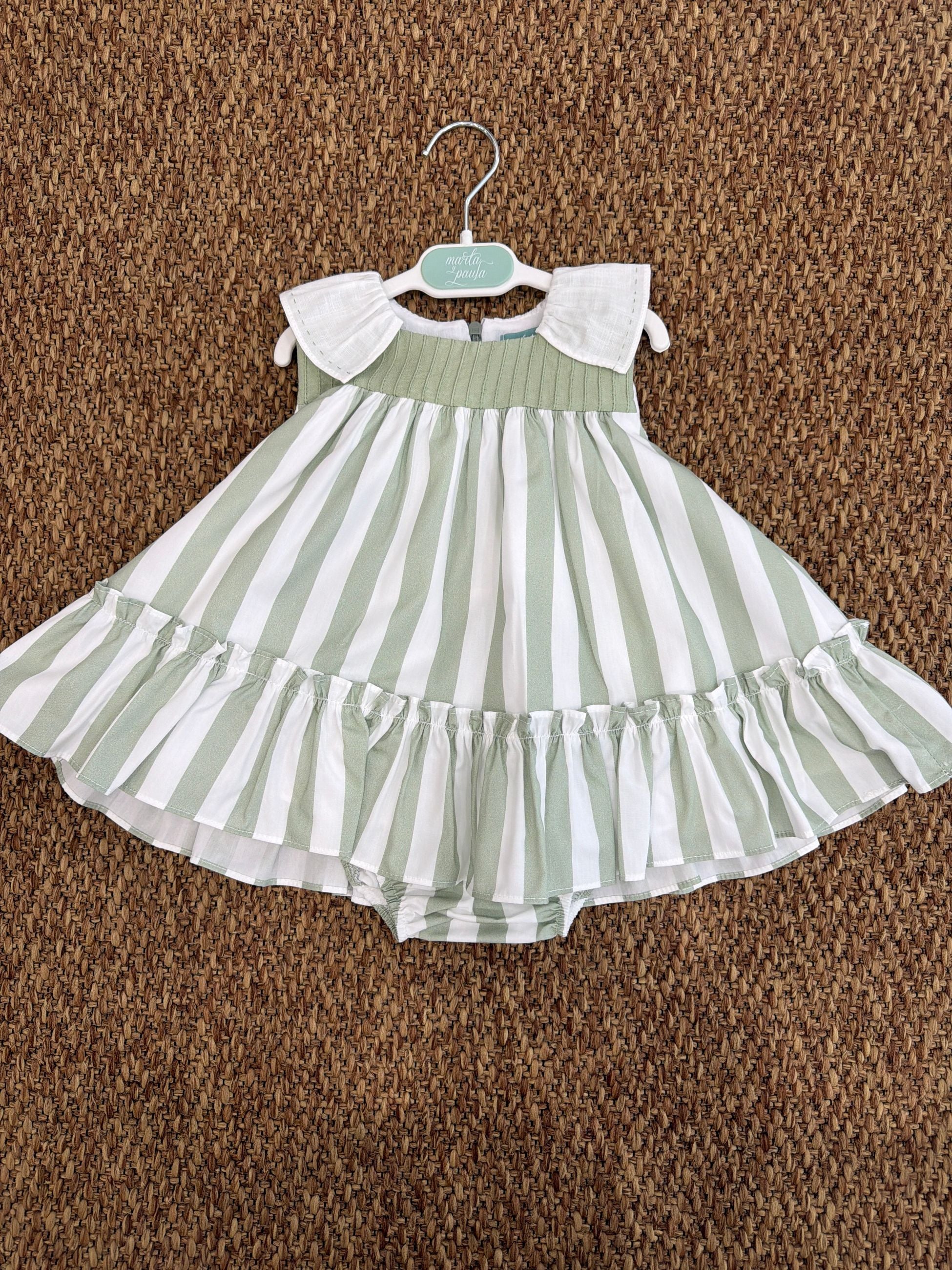 Abito bimba con culotte a righe Marta y Paula
