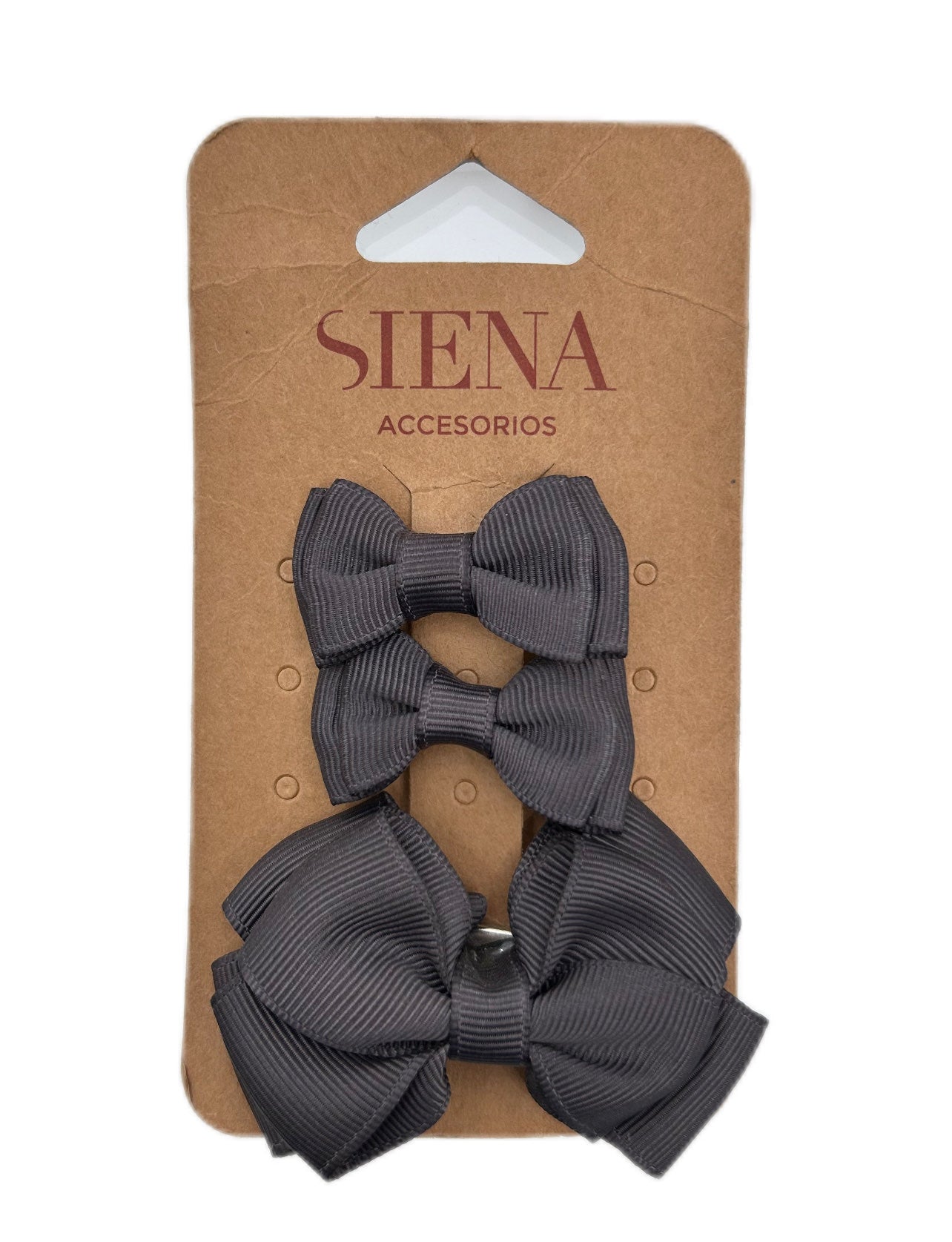 Set mollette bimba con fiocco tre grandezze Siena