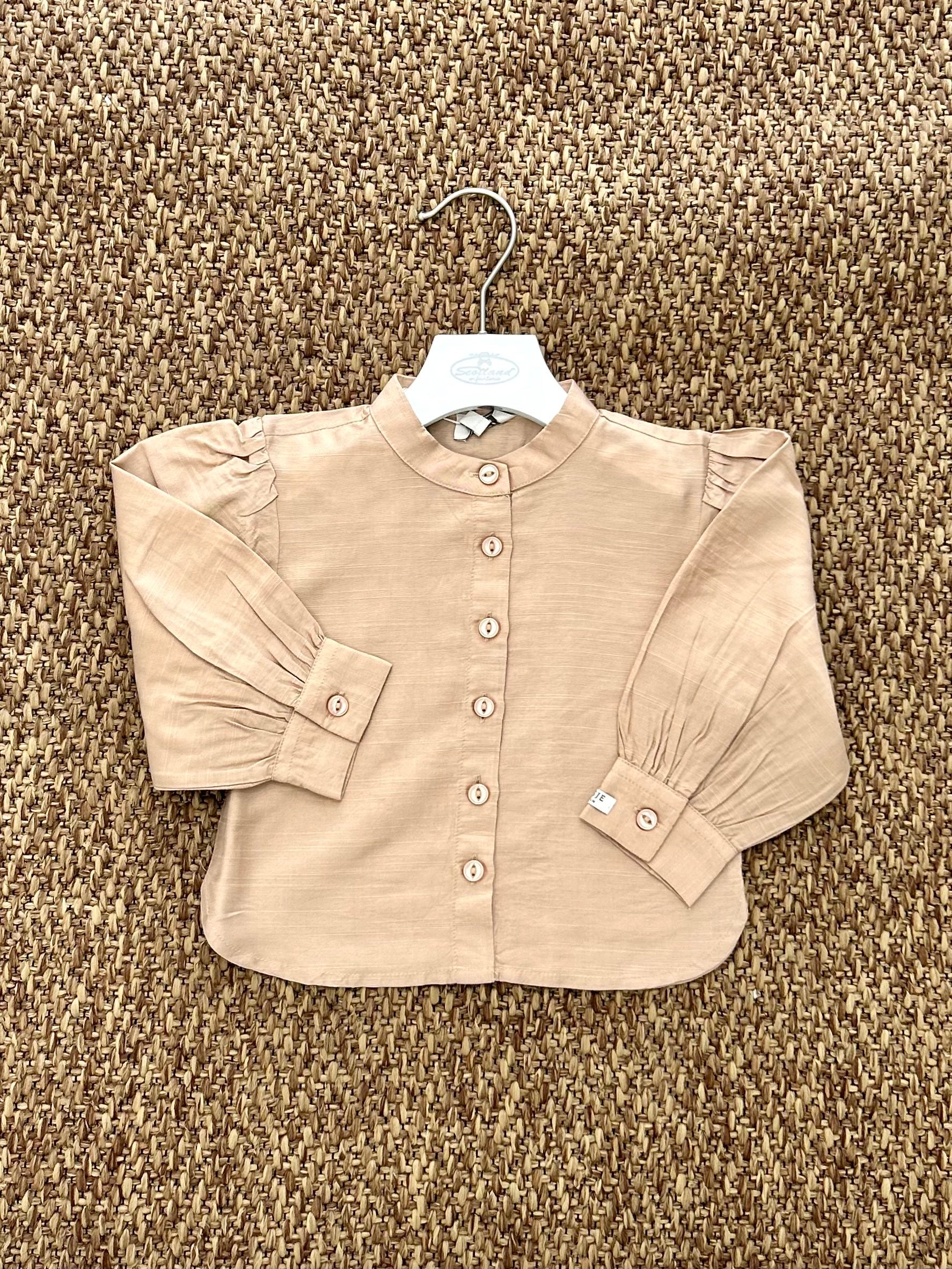 Camicia bimba manica sbuffo Donsje