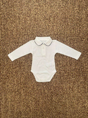 Body neonati maniche lunghe stile polo Cocodè